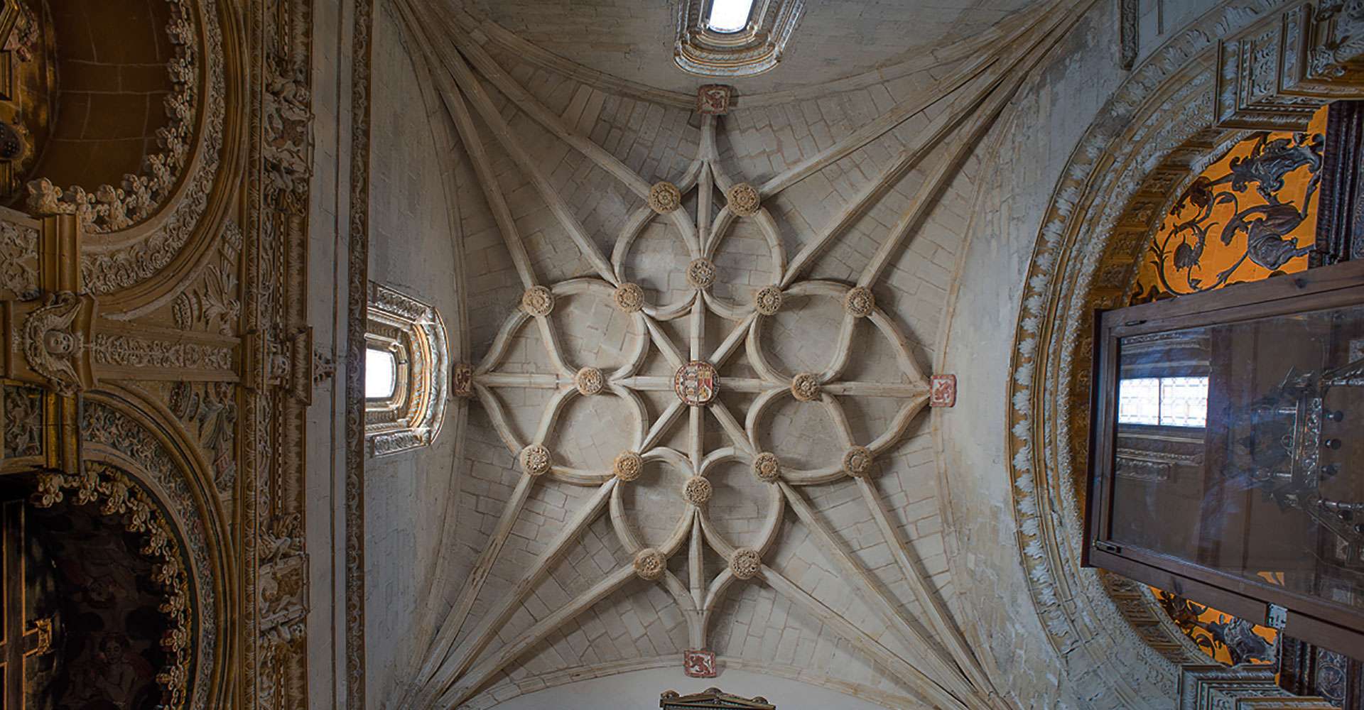 Bóveda de la Capilla Mayor. Colegiata de Belmonte