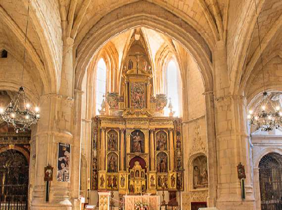 Altar Mayor de la Colegiata de San Bartolomé